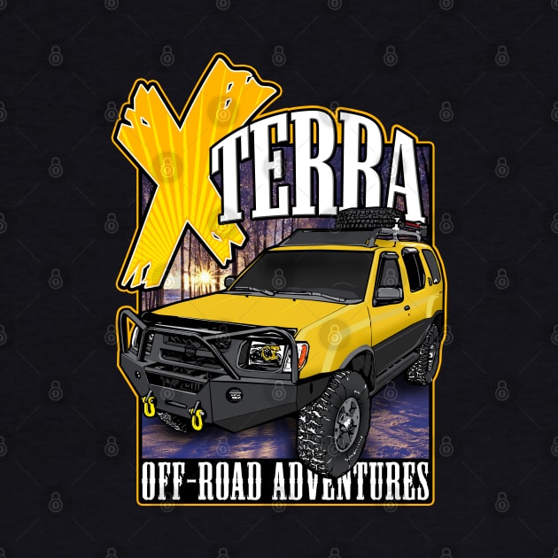 2000 Nissan Xterra off road by Amra591